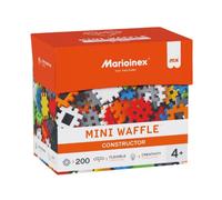 Klocki konstrukcyjne marioinex mini waffle konstruktor, 200 elementów