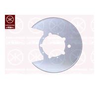 KLOKKERHOLM Antisalpicaduras Disco Freno Trasero Apto para Iveco Daily V 3082879