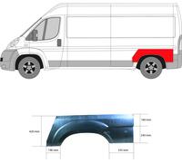 KLOKKERHOLM Panel Lateral Trasero Derecho Para Peugeot Boxer Bus Fiat Ducato