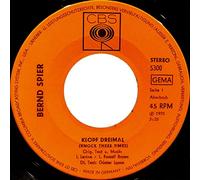 Klopf dreimal (Knock Three Times) / Meine Liebe ist nur für dich da (7"Vinyl Single 1970)(CBS 5300)
