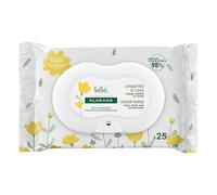 Klorane Bebé Toallitas Limpiadoras Suaves 25 unidades