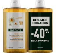 Klorane Champú a la Camomilla 2x400ml