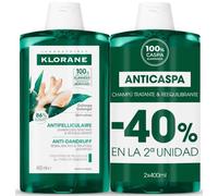 Klorane Champú Anticaspa a la Galanga 2x400 ml