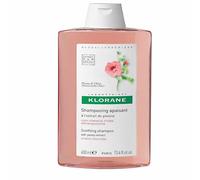 Klorane Champú Calmante Extracto de Peonia 400 Ml - Cuida y Protege el Cuero Cabelludo Irritado
