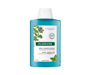 Klorane Champú Capilar Anticontaminación con Menta Acuática 400ml