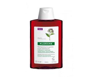 Klorane Champú Quinina 200 Ml - Tratamiento Fortificante Para la Caída del Cabello