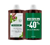 Klorane champú quinina 2x400 ml - fortalecimiento del cabello