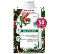 Klorane Champú Quinina/Edelweiss 2x400ml (50% Descuento 2ª Unidad)