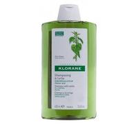 Klorane Champú Seborregulador con Ortiga 400 Ml - Cuidado de Cabellos con Tendencia Grasa