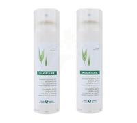 Klorane Champú Seco a la Leche de Avena 2x150 ml