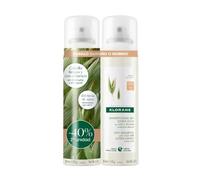 Klorane Champú Seco Leche de Avena Cabello Castaño 2x150 ml
