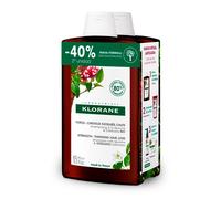 KLORANE Champús Champú a la Quinina y Edelweiss BIO SET