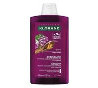 KLORANE - Crecimiento de quinina - Champú acelerador de crecimiento - 400 | Crecimiento del cabello - Fortalece, espesa y acelera el crecimiento - Para cabello cansado y debilitado