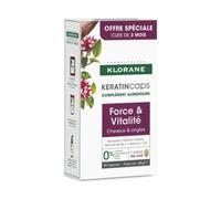Klorane Keratincaps 3x30 Cápsulas