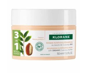 Klorane Mascarilla 3 En 1 Cupuacu 150ml.