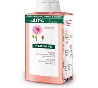 KLORANE Pack Champú Calmante Peonía BIO 2 x 400 ml