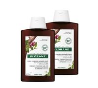 Klorane Quinina & Edelweiss BIO - Champú Fortalecedor 2x400ml
