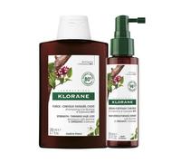 Klorane Sérum Quinina e Edelvaisse BIO Champú 200 ml + Sérum Anticaída 100 ml