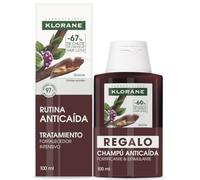 Klorane Tratamiento Anticaída 100 ml + Champú 100 ml