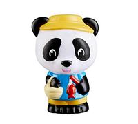 Klorofil Panda Family 700304 - Figura Decorativa, Color Negro y Blanco