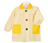 KLOTTZ 5323-RAYAS-AMARILLO-3 - BABI RAYAS BATA ESCOLAR Niñas color: AMARILLO talla: 3