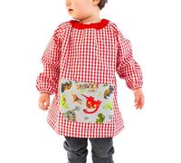 KLOTTZ PONCHO-DINO - BABI GUARDERIA DINOSAURIOS SIN BOTONES Niñas color: ROJO talla: 4