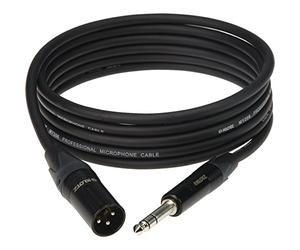 Klotz - Cables XLR/Jack XLR 3p. macho - Enchufe jack 3p. Neutrik / M1MS*B 10 m