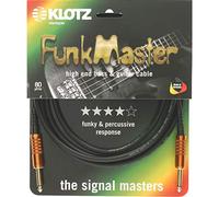 Klotz FunkMaster - Cable de guitarra y bajo (recto - recto) (9.0)