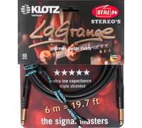 KLOTZ Lagrange Supreme Guitarra Cable LA-GPP0600 6M 2 X Tomas Rectos Oro