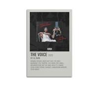 klouds Lil Durk Álbum The Voice Tracklist Póster Pintura Decorativa Lienzo Dormitorio Arte Sala de Estar Decoración Estética Moderna Póster 12x18 pulgadas (30x45cm) Estilo sin marco