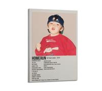 klouds Póster decorativo de álbum musical de Paulo Londra, lienzo decorativo para dormitorio, sala de estar, decoración de sala de estar, póster estético moderno, 30 x 45 cm, estilo marco