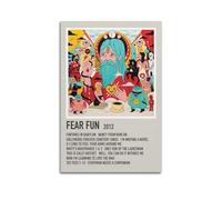 klouds Póster divertido de Father John Misty Fear Fun Pintura decorativa Lienzo Dormitorio Arte Sala de Estar Decoración Estética Moderna Póster 24x36 pulgadas (60x90cm) Estilo sin marco