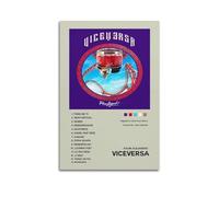 klouds Rauw Alejandro - Póster decorativo de álbum de música de Alejandro, lienzo decorativo para dormitorio, decoración de sala de estar, póster estético moderno, 20 x 30 cm, estilo sin marco