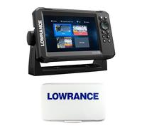 Klovoo Kit de sonda GPS con Lowrance Eagle 7, Fishfinder GPS 7" IPS + funda parasol incluida, sin transductor