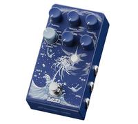 Klowra Pedal de Reverb Estéreo Limbo con Shimmer, Tide & Freeze - 9 Efectos Ambientales para Guitarra Eléctrica, Bajo y Sintetizador - Analog Dry-Through - Ideal para Worship, Shoegaze & Live