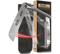 KLRStec® Sierra Japonesa Zen Profesional - Sierra para madera con hoja de 240mm, plegable para exteriores con bloqueo de seguridad de acero al carbono endurecido