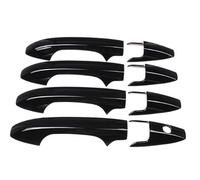 KLSDB Coche Cubierta Manija de Puerta para Acura MDX/RDX/TSX 2007-2013, Tiradores Exteriores Protector Arañazos Exterior Reemplazo Accesorios,A/Paint Black