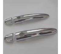 KLSDB Coche Cubierta Manija de Puerta para Renault Megane 2 2002-2008, Tiradores Exteriores Protector Arañazos Exterior Reemplazo Accesorios,A/Electroplating-A/Style 12