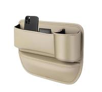 KLSDB Organizador Gap Asiento Coche para Mercedes-Benz GLE SUV (V167) 2020-2023 5-Seats, Asientos Delantero Multifunción Almacenamiento Interior Accesorios,A/Beige-A/Main Driver