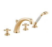 Kludi 1926 grifo de bañera y ducha en bañera oro 515244520