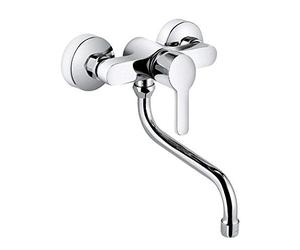 Kludi 379240575 | Grifo del fregadero de cocina LOGO NEO | Color: Chrome