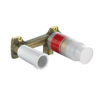Set de cuerpo KLUDI para lavabo empotrado mezclador monomando mural de dos agujeros, compensación de profundidad de montaje 30mm, 38243