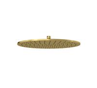 Kludi A-QA ducha con efecto lluvia 40x40 cm circular oro 64340N0-00