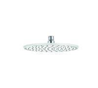 KLUDI A-QA ducha de disco, ducha de metal, Ø 250 mm, 6432591-00, Color: Blanco / Cromo