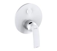 Kludi Balance grifo de bañera y ducha empotrado blanco 527599175