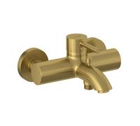 Kludi Bozz grifo de bañera y ducha a pared oro 38691N076