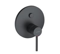Kludi Bozz grifo de bañera y ducha empotrado negro 386593976