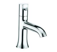 KLUDI BOZZ grifo de columna, maneta cilíndrica, sin juego de desagüe, cromo, 381160530