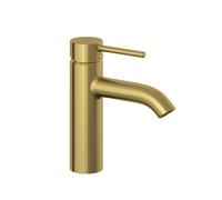 Kludi Bozz grifo para lavabo de pie oro 38272N076