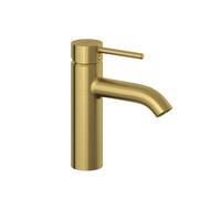 Kludi Bozz grifo para lavabo de pie oro 38288N076